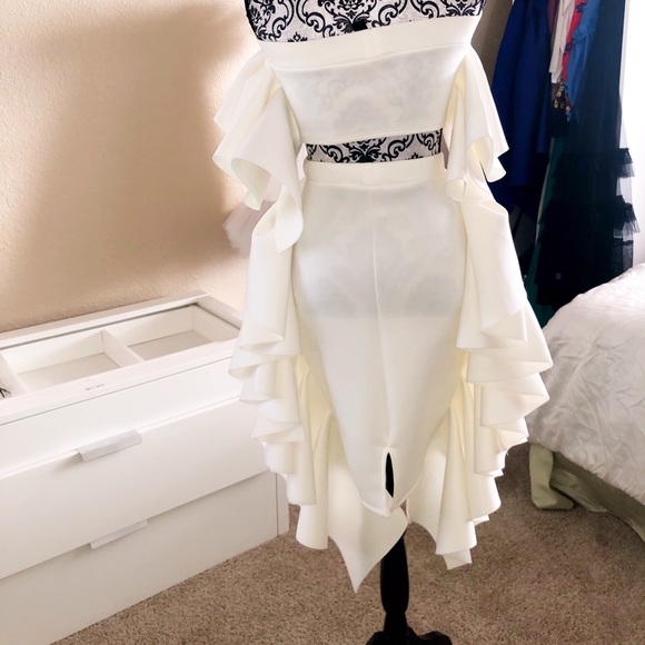 Ruffle midi skirt coordinate - Picture 5 of 6